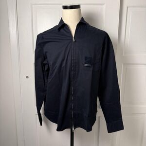 NWT Armani Exchange Jacket Mens Small Milano Edition Loose Fit Zip Front SS24